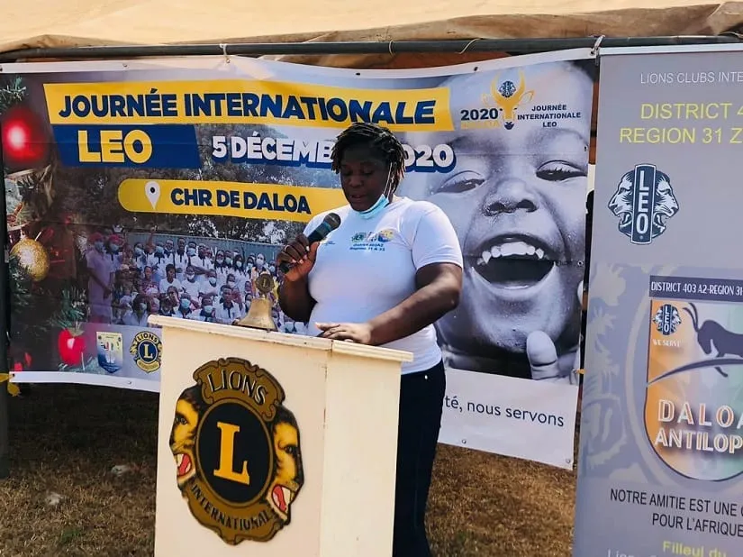 CHR de Daloa : les LEO de Côte d’Ivoire cadeautent 250 enfants