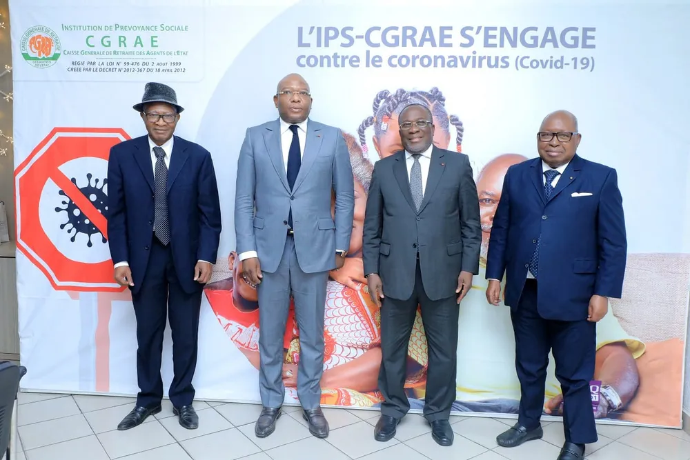 L’IPS-CGRAE reçoit des associations de retraités de Côte d’Ivoire