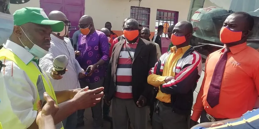 Sécurité routière à Bouaké: les usagers sensibilisés au respect des mesures barrières contre la COVID-19