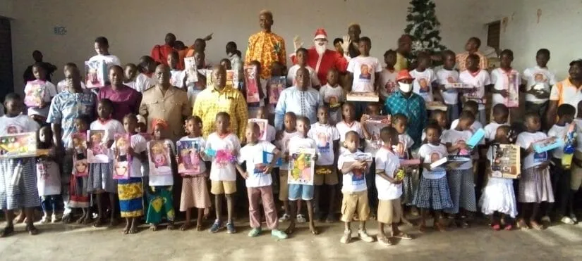 Noël 2020 à Tengrela : environ 3000 cadeaux offerts aux enfants