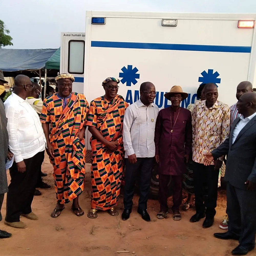 Le centre de santé rural de Broubrou doté d’une ambulance
