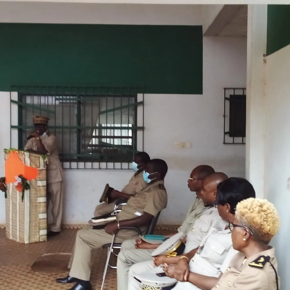 Tiébissou : une cérémonie de passation de service à la préfecture