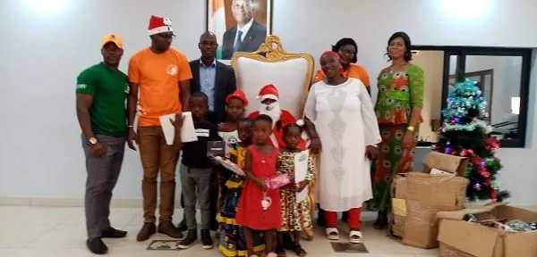 Fête de fin d’année 2020: une association sportive apporte la joie à plus de 200 enfants vulnérables