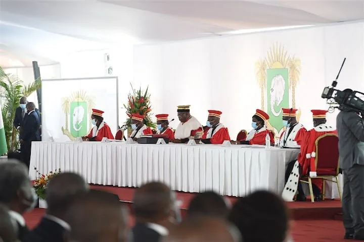 Prestation serment d’ADO : Mamadou Koné, « la présidentielle de 2010 et 2020 ne peuvent être comparées en droit »