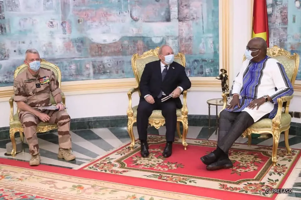 Lutte contre le terrorisme : la Force Barkhane fait le point à Roch Kaboré