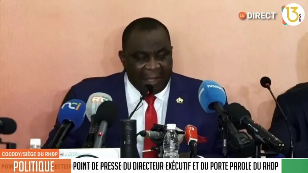 Le RHDP répond au président Bédié : « le dialogue réclamé par M. Henri Konan Bédié n’est qu’un alibi »