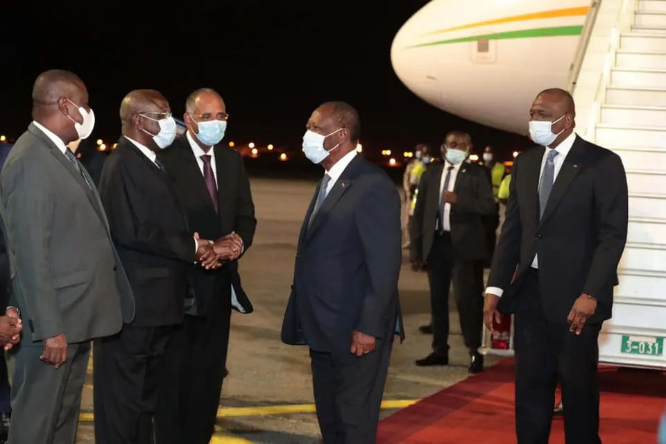 Ouattara de retour de France le 5 décembre 2020