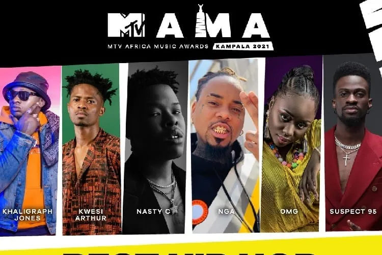 MTV Africa Music Awards 2021 : Suspect 95 nominé, liste de tous les nominés