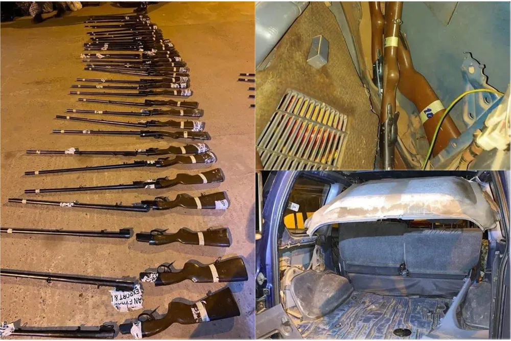 Plusieurs armes saisies à Kassérégué au nord de la Côte d’Ivoire