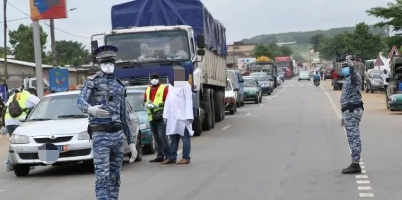 Accident à Akoupé : un policier perd la vie, les faits