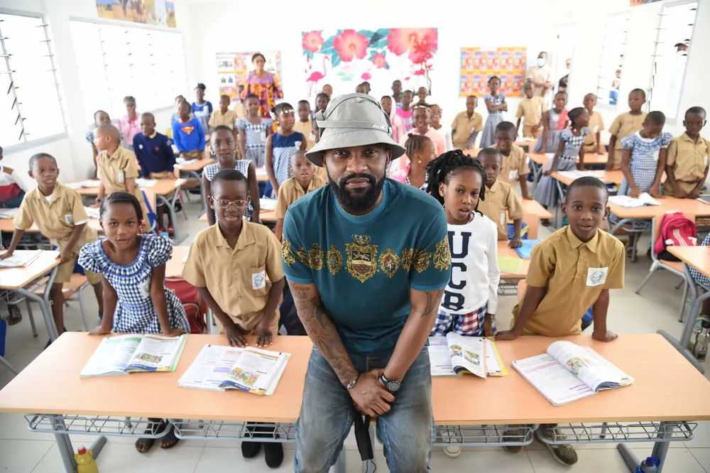 Fally Ipupa au Groupe Scolaire d’Excellence Children Of Africa d’Abobo-Anador
