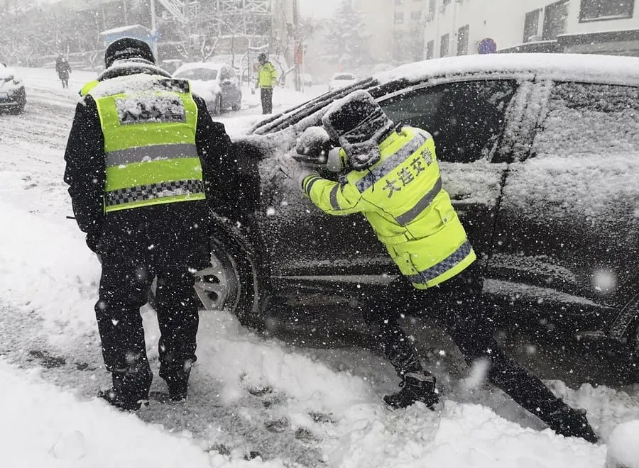 Chine : forte chute de neige dans le nord-est – Actualités 07/01/2021