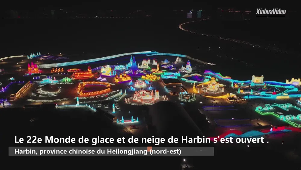 Merveille de glace et de neige à Harbin – Actualités 11/01/2021