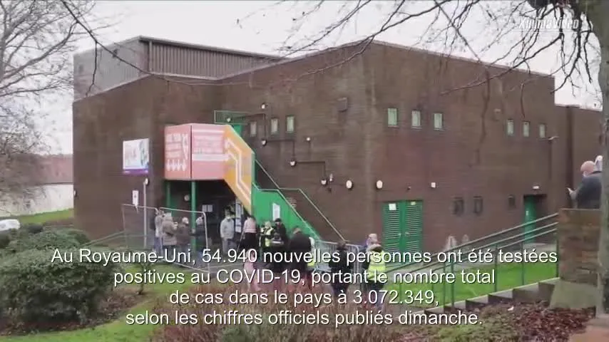 (COVID-19)Le Royaume-Uni enregistre 54.940 autres cas de COVID-19 – Actualités 11/01/2021