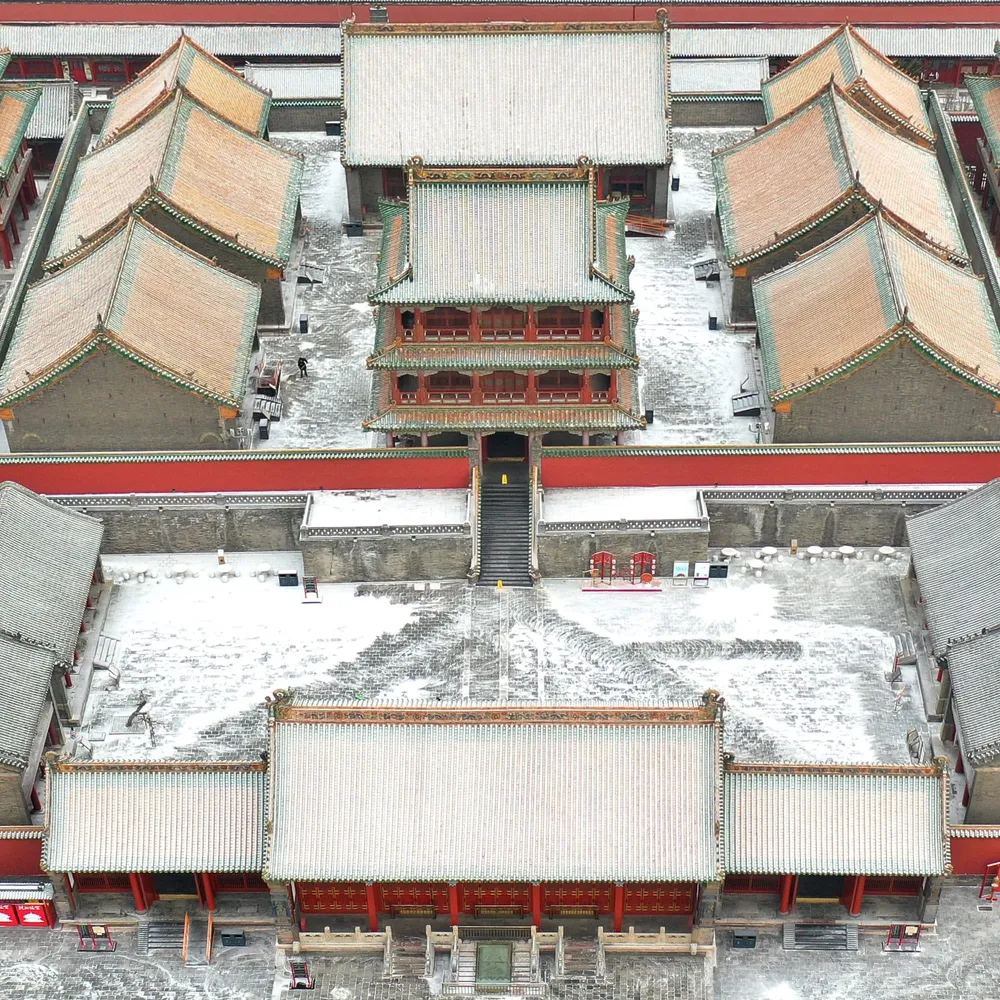 Palais impérial de Shenyang après la neige – Actualités 14/01/2021