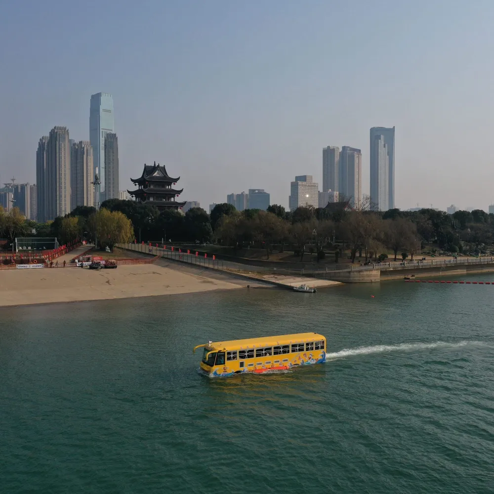 Chine : véhicule amphibie au Hunan – Actualités 16/01/2021