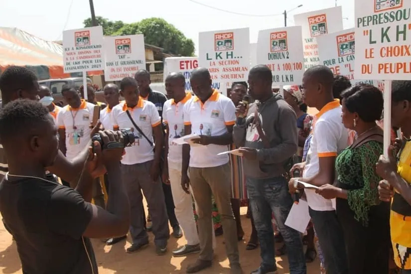 Législatives ivoirienne 2021 : Louis Kouakou-Habonouan réclamée par des militants RHDP de Bouaké