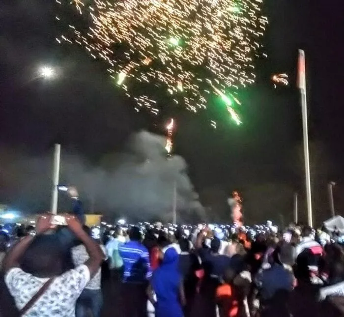 Réveillon 2021 à Tanda : Adjoumani offre un spectacle de feux d’artifice