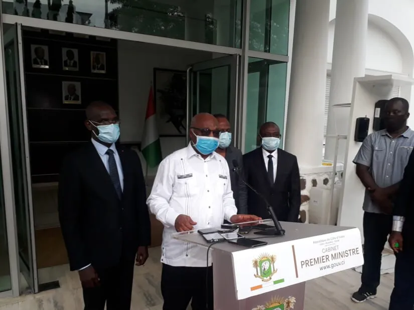 Hamed Bakayoko et Assoa Adou discutent du retour de Gbagbo