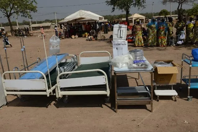 Centre de santé de Ponvogo : Dominique Ouattara donne des équipements