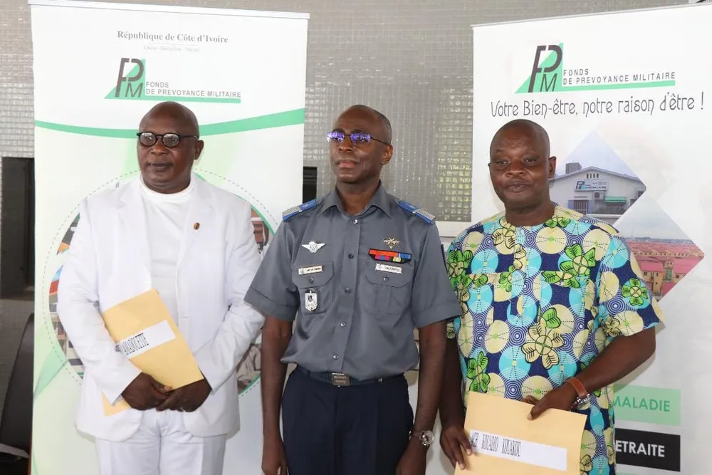Côte d’Ivoire : le FPM reverse environ deux milliards FCFA à des retraités militaires et gendarmes