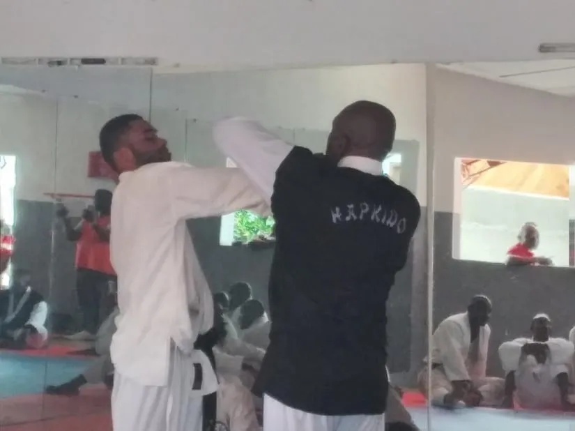 Les techniques du Hapkido apprises à Yamoussoukro