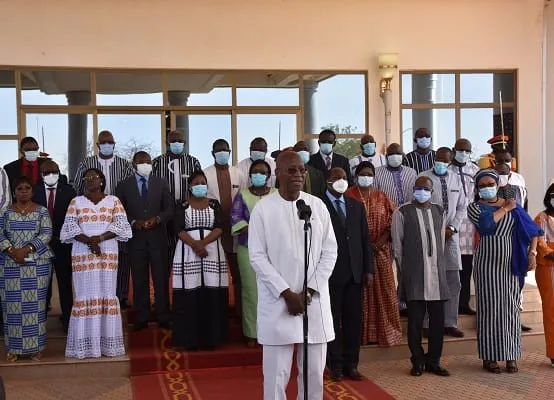 Burkina : le nouveau gouvernement rencontre le président