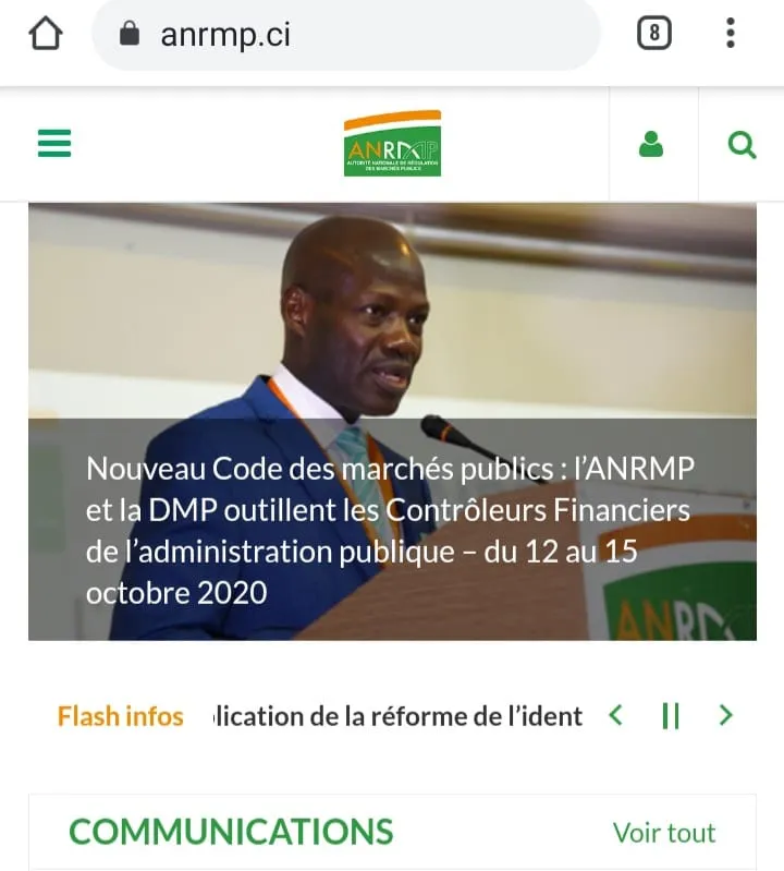 Le site Internet de l’ANRMP présenté après sa rénovation