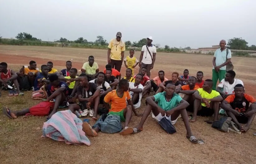 Centre de formation de Vavoua : des assiettes et cuvettes utilisées comme matériel d’entraînement
