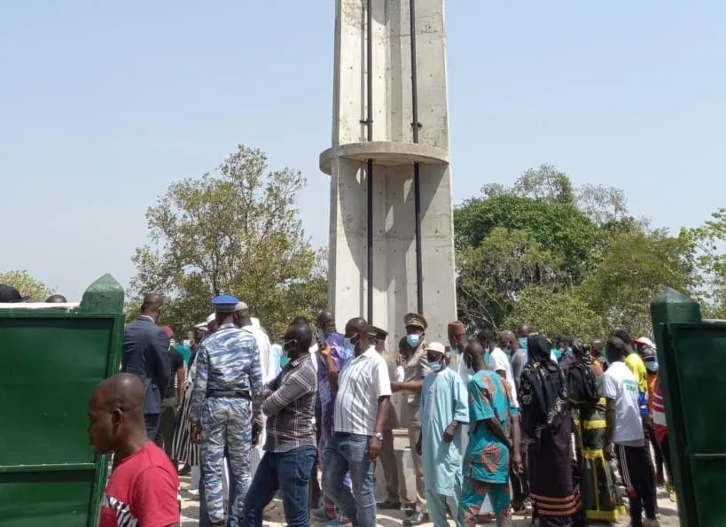 Inauguration du Château d’eau à Dioman par le ministre Moussa Sanogo