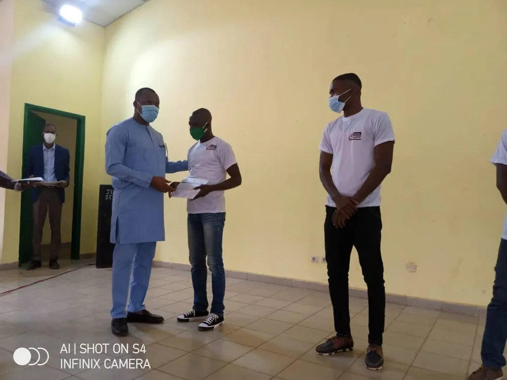 Daloa : deux cent jeunes reçoivent leurs attestations de formation