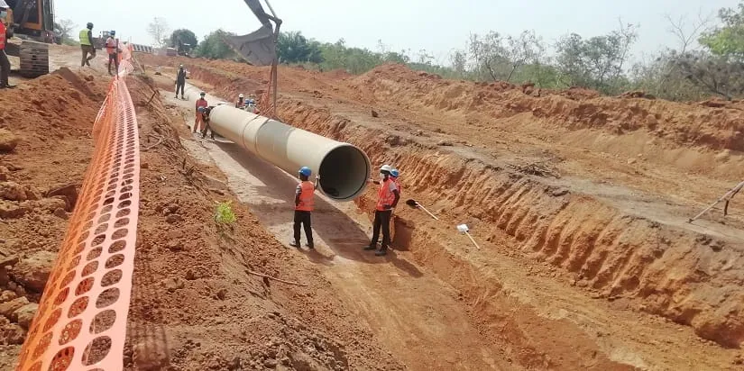 Le chantier de renforcement de l’alimentation en eau potable de la ville de Bouaké exécuté à un taux de 36% – Actualité ivoirienne 31/01/2021