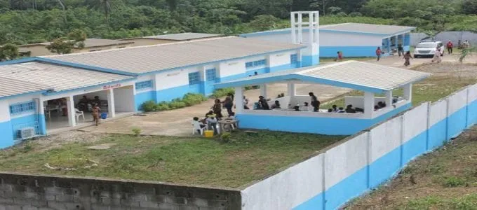 Hôpital général de Sikensi : un bloc opératoire en construction