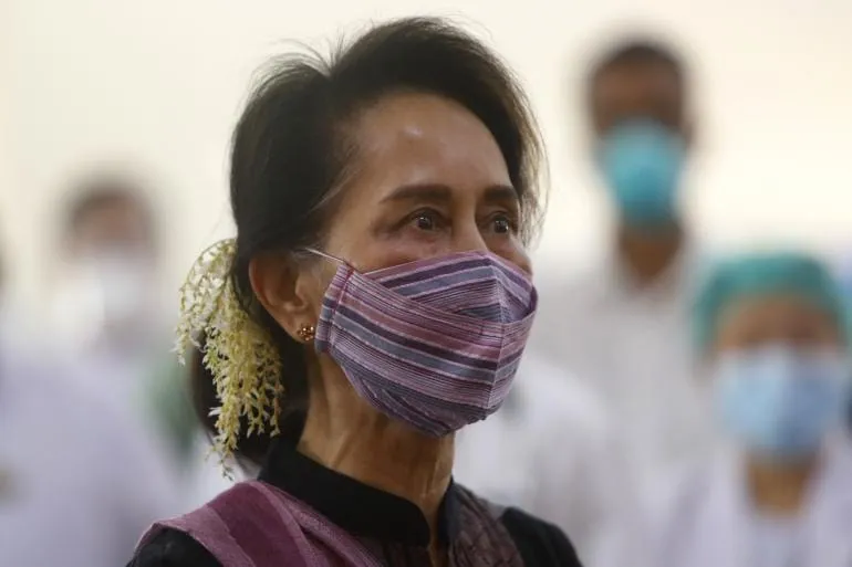 Aung San Suu Kyi, dirigeante birmane arrêtée après un coup d’Etat militaire