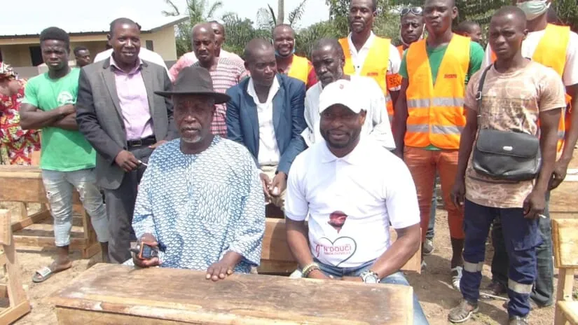 Des table-bancs remis à deux écoles de l’IEPP de N’douci – Actualité ivoirienne 02/02/2021