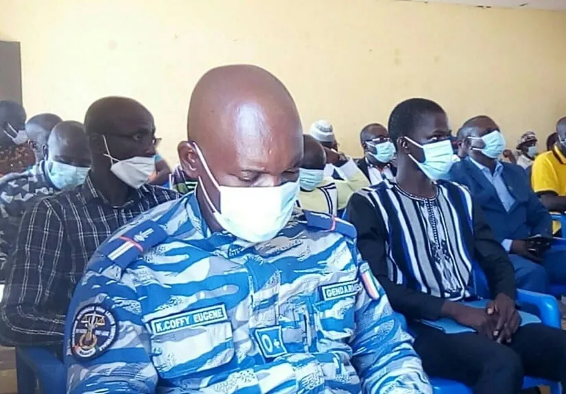 Niakara a un nouveau commandant de brigade (CB) de Gendarmerie