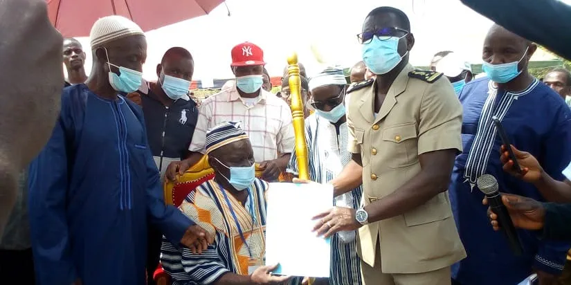 Le chef du village de Nandalla reçoit son arrêté de nomination – Actualité ivoirienne 03/02/2021