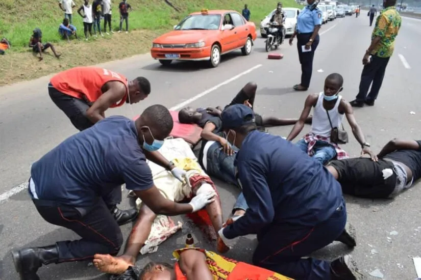 Accident axe Adjamé-Yopougon: Bilan un mort et une trentaine de blessés