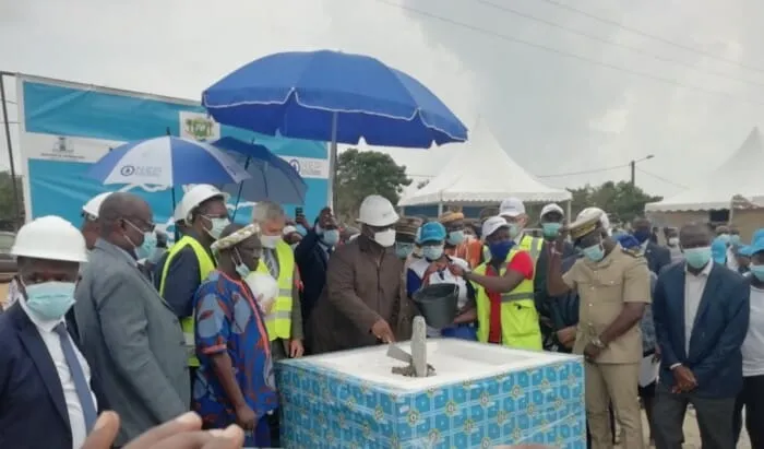 Un projet d’adduction d’eau de la ville d’Abidjan lancé