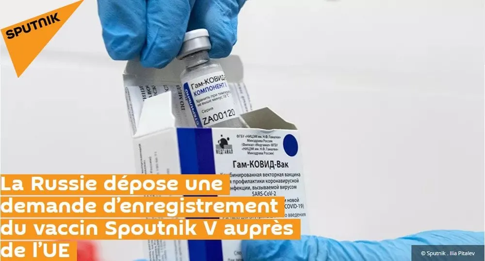 La Russie dépose une demande d’enregistrement du vaccin Spoutnik V auprès de l’UE – Actualité ivoirienne 09/02/2021