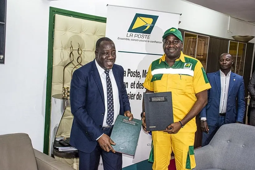 Côte d’Ivoire : la Poste signe une convention avec Gomale Group