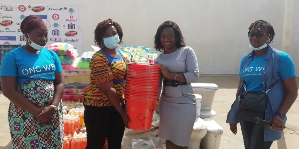 L’ONG WEL fait don de vivres et non vivres au centre d’observation des mineurs de Bouaké – Actualité ivoirienne 14/02/2021