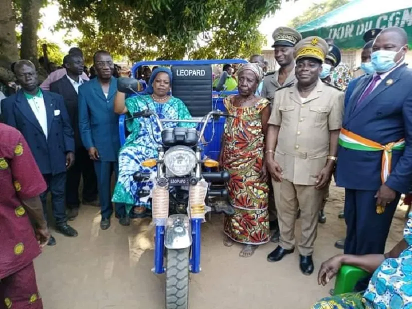 Kouassikouassikro : un tricycle pour l’autonomisation des femmes