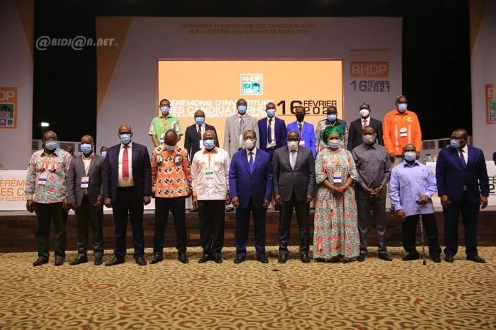 Législatives 2021: Ouattara appelle les candidats de son parti ” à être au rendez-vous de l’histoire “
