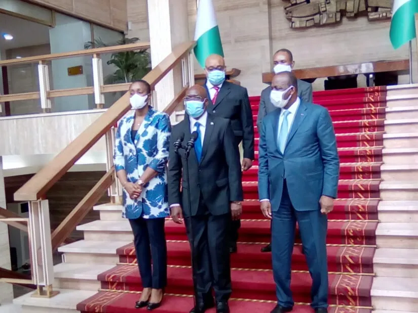 Le Président Ouattara s’entretient avec le ministre équato-guinéen des affaires étrangères – Actualité ivoirienne 18/02/2021