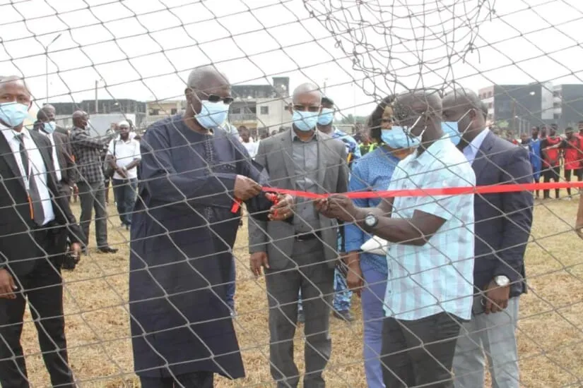 Inauguration de trois complexes socio-sportifs à Yopougon