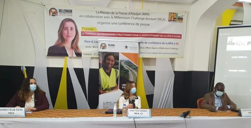 Côte d’ivoire : le MCC mobilise 525 millions USD pour une croissance économique