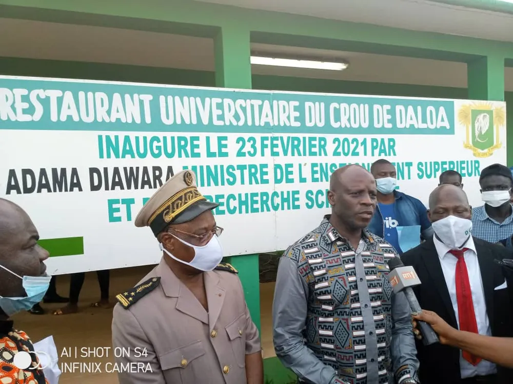 Inauguration des infrastructures à l’université de Daloa