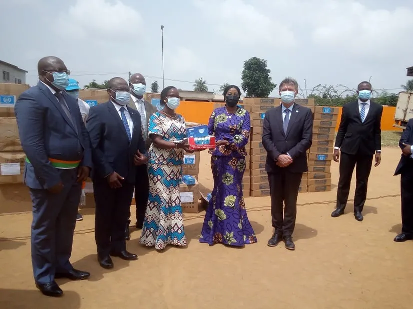 540 000 masques réutilisables de l’UNICEF au ministère ivoirien de l’éducation nationale – Actualité ivoirienne 25/02/2021