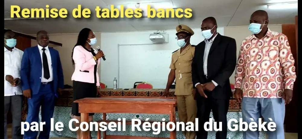 Lycée moderne de Sakassou : don de 300 tables bancs